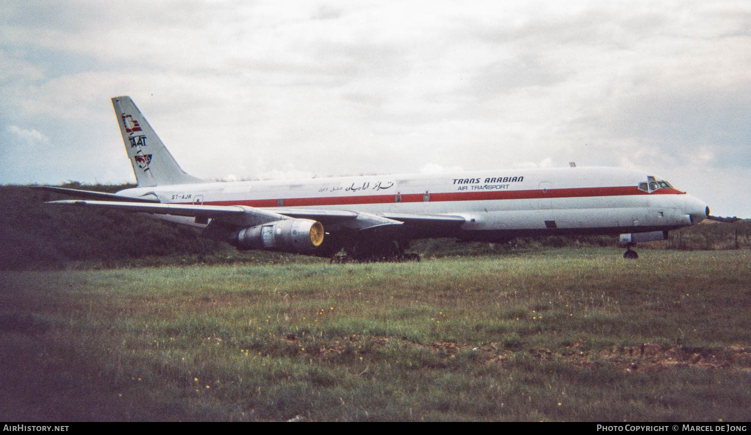 Aircraft Photo of ST-AJR | McDonnell Douglas DC-8-54(F) | Trans Arabian Air Transport - TAAT | AirHistory.net #184853