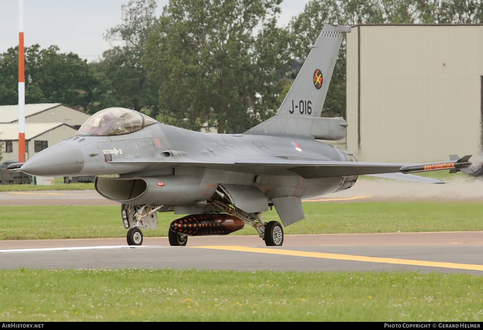 Aircraft Photo of J-016 | General Dynamics F-16AM Fighting Falcon | Netherlands - Air Force | AirHistory.net #184858