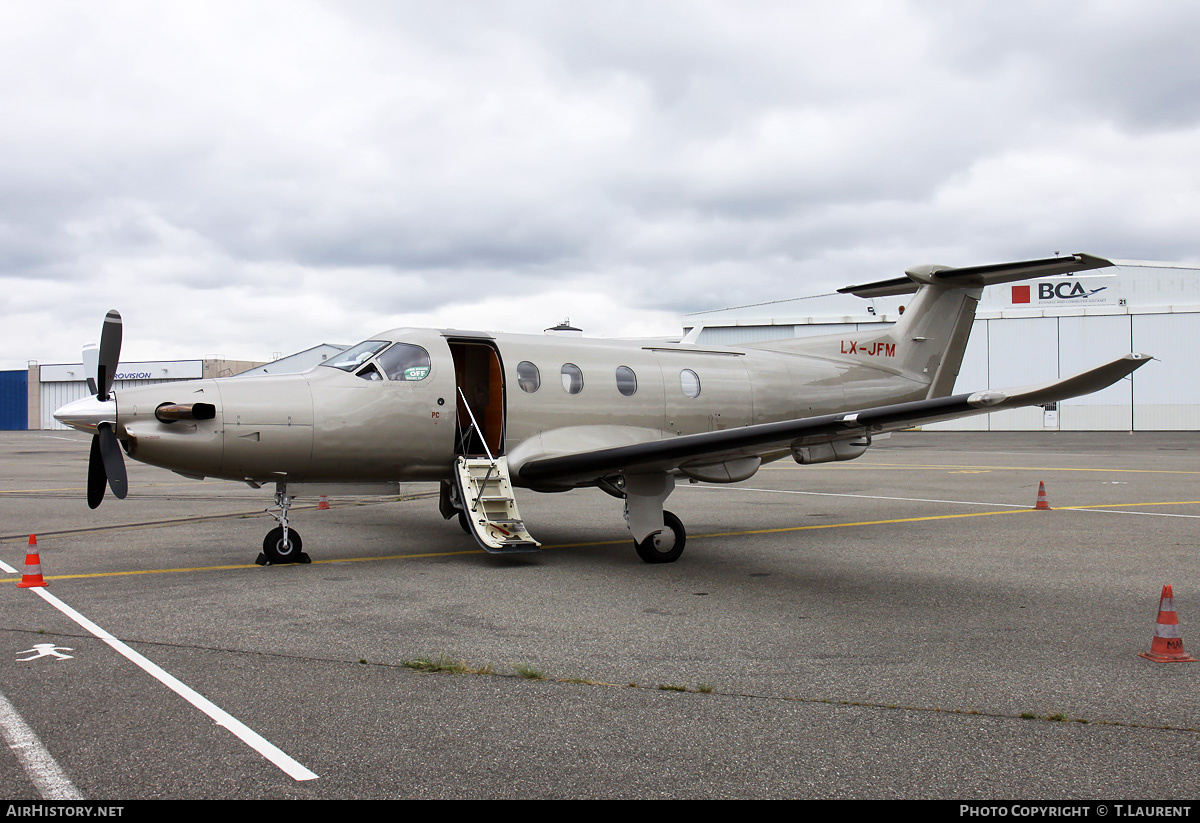 Aircraft Photo of LX-JFM | Pilatus PC-12/47 | AirHistory.net #184872