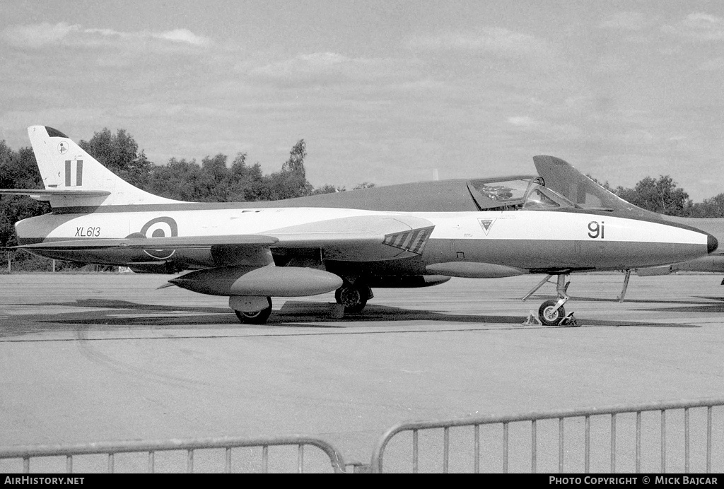 Aircraft Photo of XL613 | Hawker Hunter T7 | UK - Air Force | AirHistory.net #184878