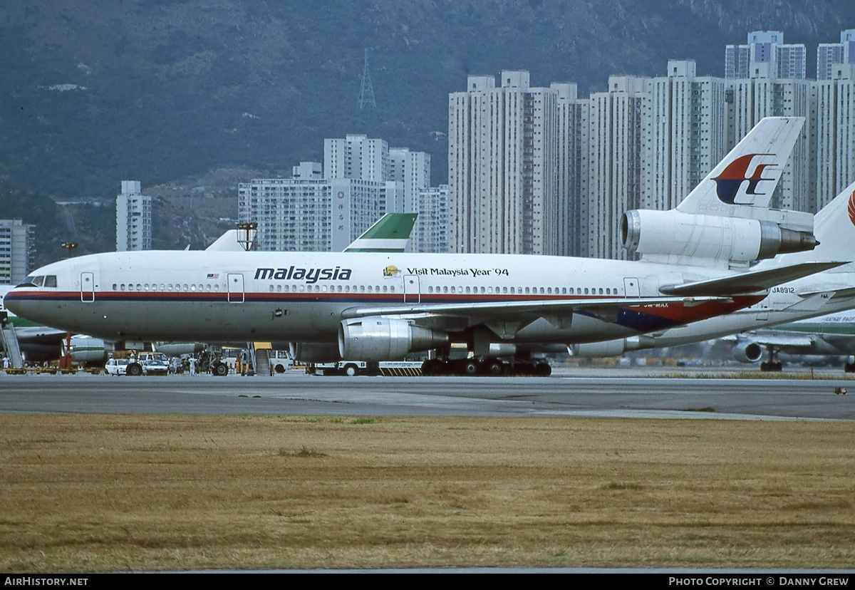 Aircraft Photo of 9M-MAX | McDonnell Douglas DC-10-30 | Malaysia Airlines | AirHistory.net #184886