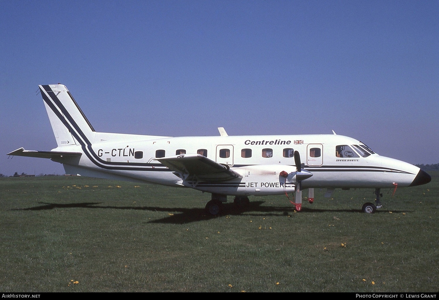 Aircraft Photo of G-CTLN | Embraer EMB-110P1 Bandeirante | Centreline Air Services | AirHistory.net #184898