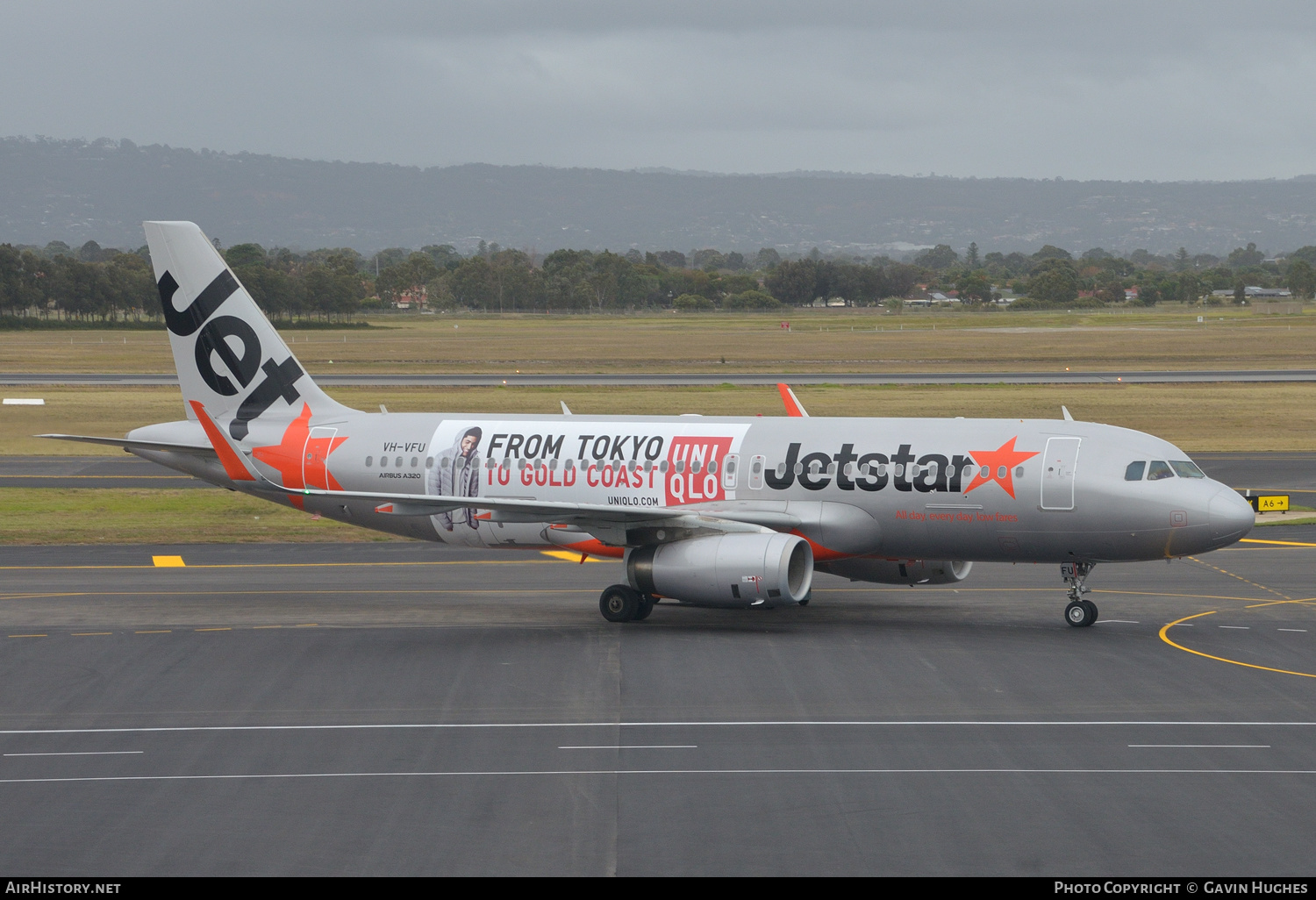 Aircraft Photo of VH-VFU | Airbus A320-232 | Jetstar Airways | AirHistory.net #184911