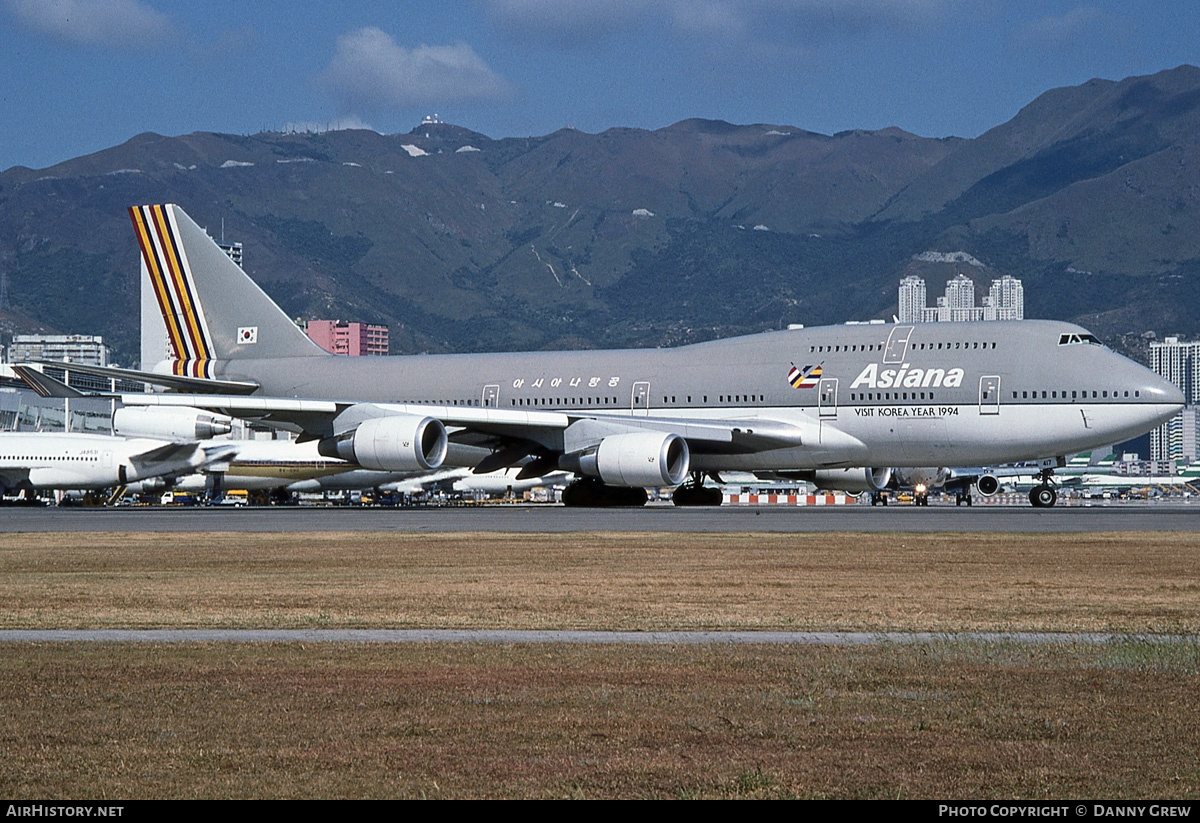 Aircraft Photo of HL7417 | Boeing 747-48EM | Asiana Airlines | AirHistory.net #184923