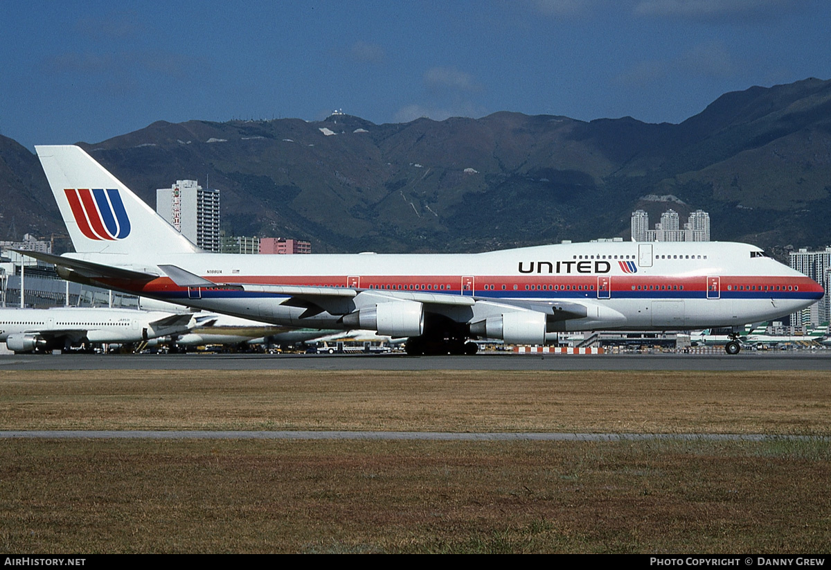 Aircraft Photo of N188UA | Boeing 747-422 | United Airlines | AirHistory.net #184926