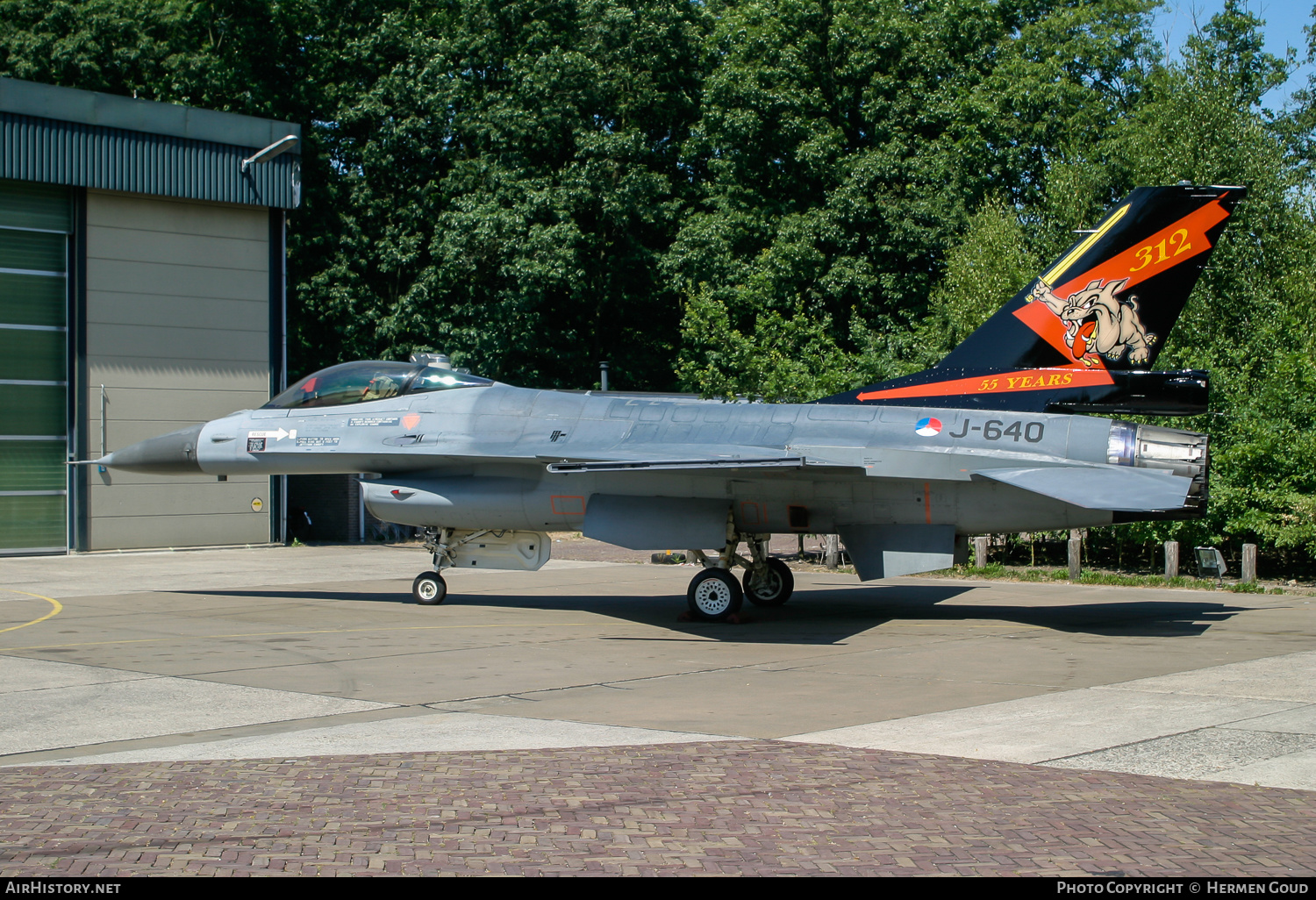 Aircraft Photo of J-640 | General Dynamics F-16AM Fighting Falcon | Netherlands - Air Force | AirHistory.net #184928
