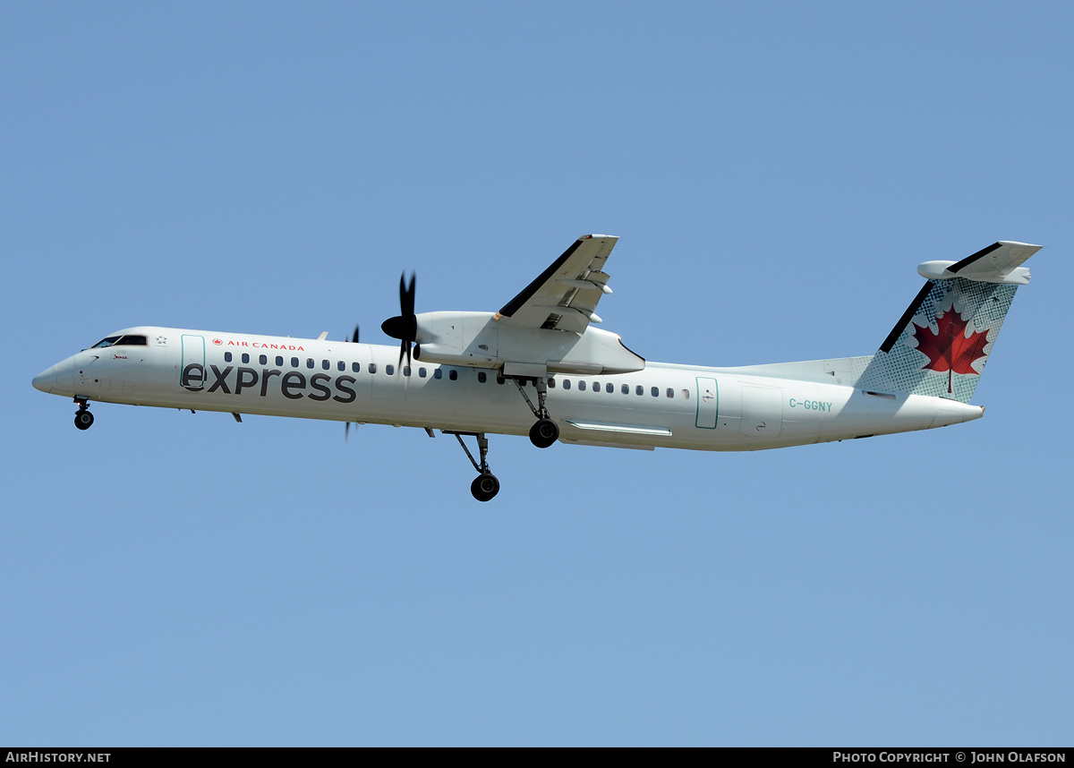 Aircraft Photo of C-GGNY | Bombardier DHC-8-402 Dash 8 | Air Canada Express | AirHistory.net #184930
