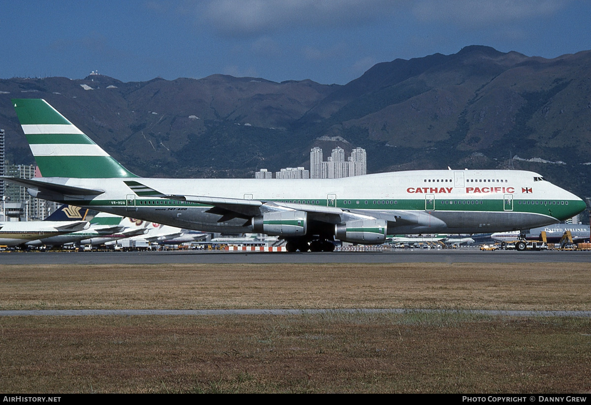 Aircraft Photo of VR-HUA | Boeing 747-467 | Cathay Pacific Airways | AirHistory.net #184936