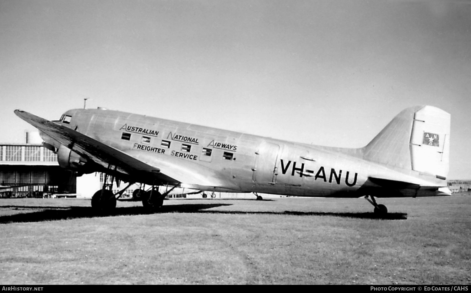 Aircraft Photo of VH-ANU | Douglas DC-3-G202A | Australian National Airways - ANA | AirHistory.net #184946