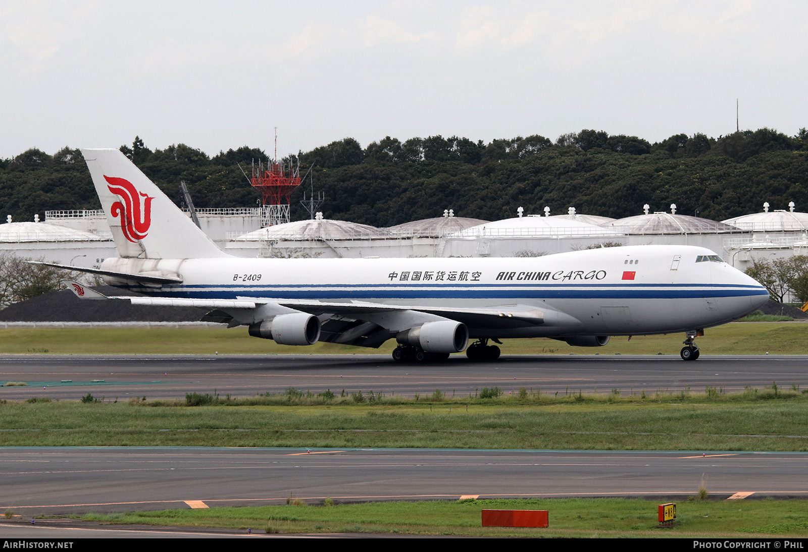 Aircraft Photo of B-2409 | Boeing 747-412F/SCD | Air China Cargo | AirHistory.net #184948