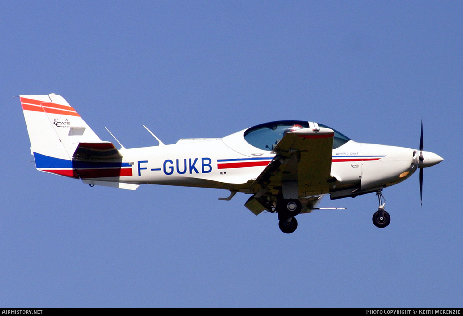 Aircraft Photo of F-GUKB | Grob G-120A-F | ECATS Cognac - EADS Cognac Aviation Training Services | AirHistory.net #184954