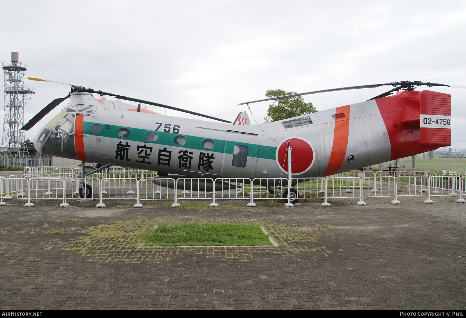 Aircraft Photo of 02-4756 | Piasecki CH-21B Workhorse | Japan - Air Force | AirHistory.net #184967