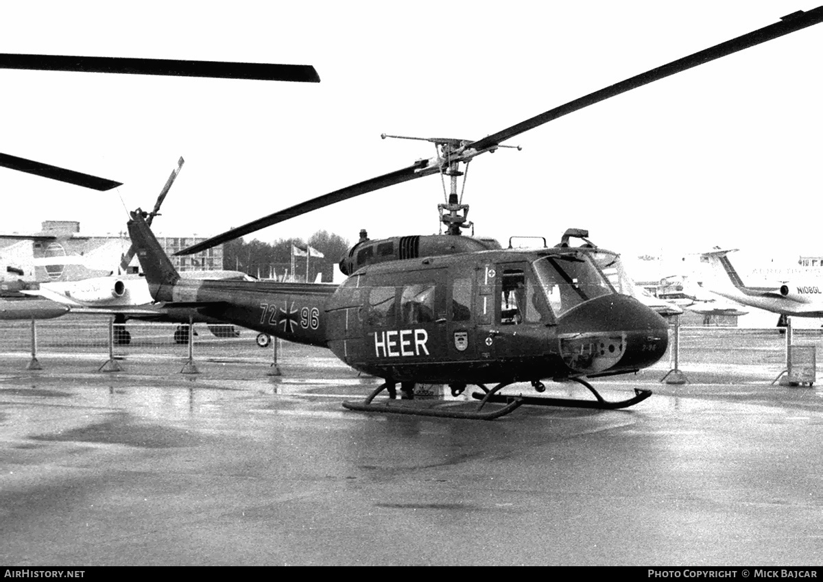 Aircraft Photo of 7296 | Bell UH-1D Iroquois | Germany - Army | AirHistory.net #184972