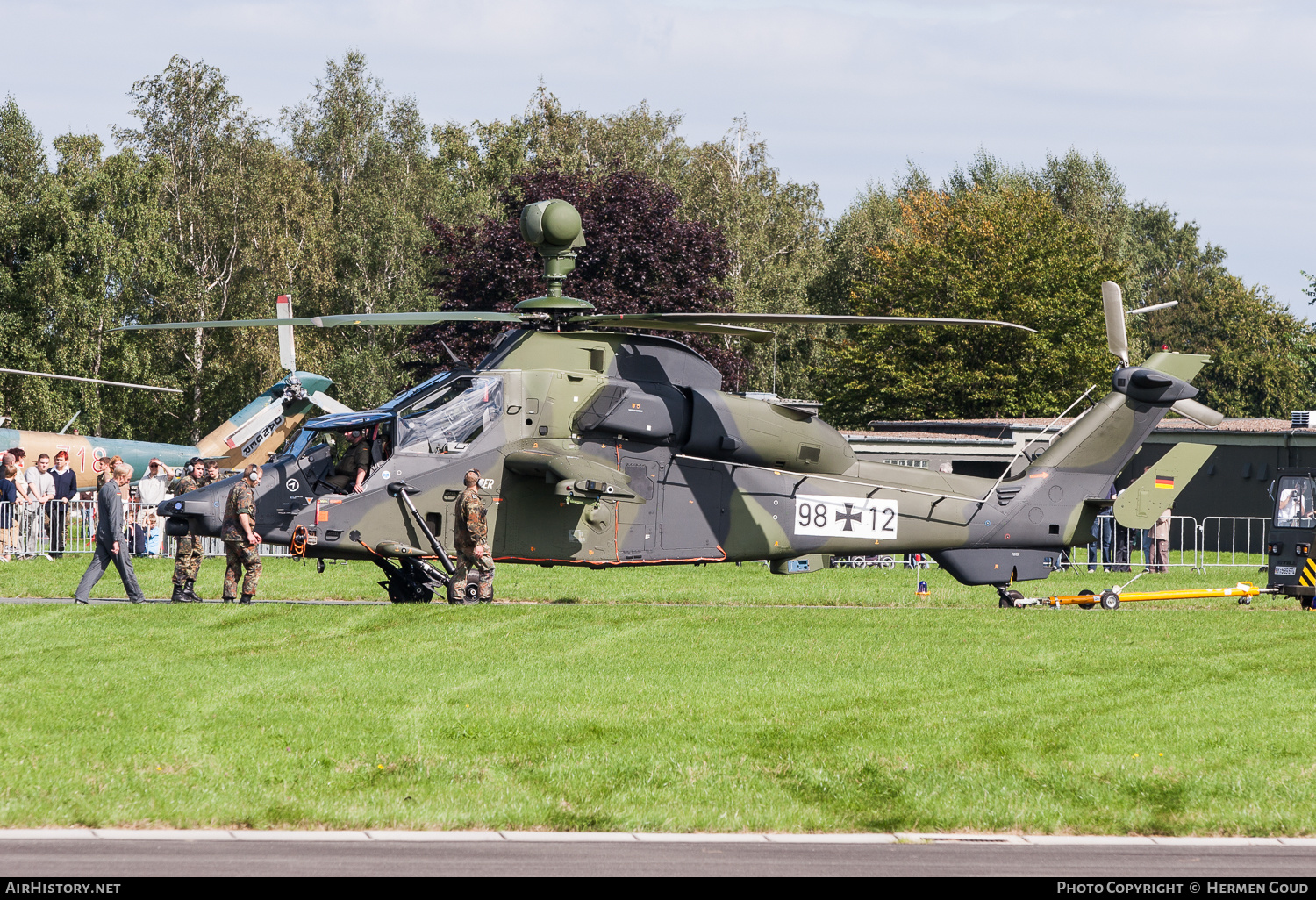 Aircraft Photo of 9812 | Eurocopter EC-665 Tiger UHT | Germany - Army | AirHistory.net #184980
