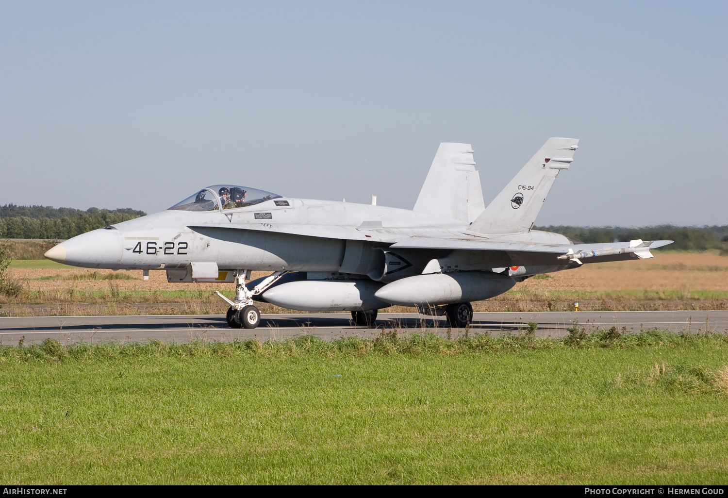 Aircraft Photo of C.15-94 | McDonnell Douglas F/A-18A Hornet | Spain - Air Force | AirHistory.net #185000