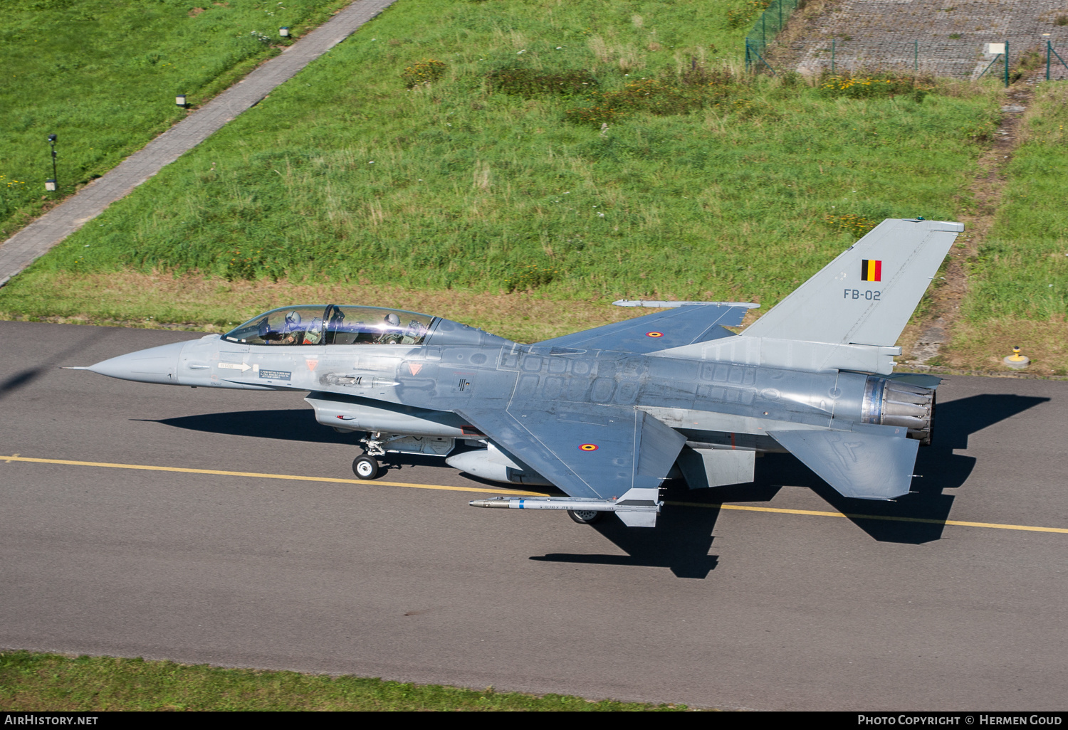 Aircraft Photo of FB02 | General Dynamics F-16BM Fighting Falcon | Belgium - Air Force | AirHistory.net #185003
