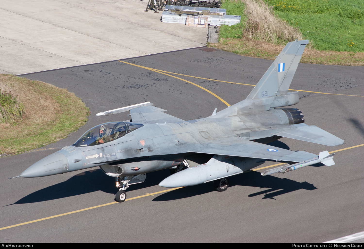 Aircraft Photo of 521 | General Dynamics F-16C Fighting Falcon | Greece - Air Force | AirHistory.net #185020