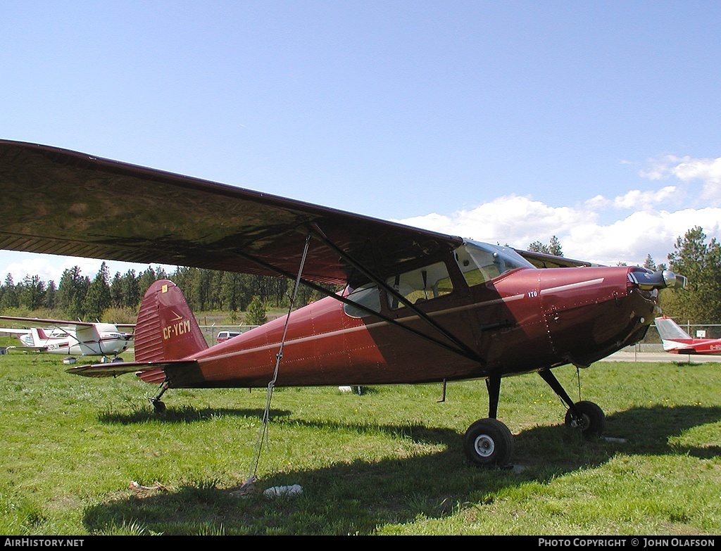 Aircraft Photo of CF-YCM | Cessna 170 | AirHistory.net #185070