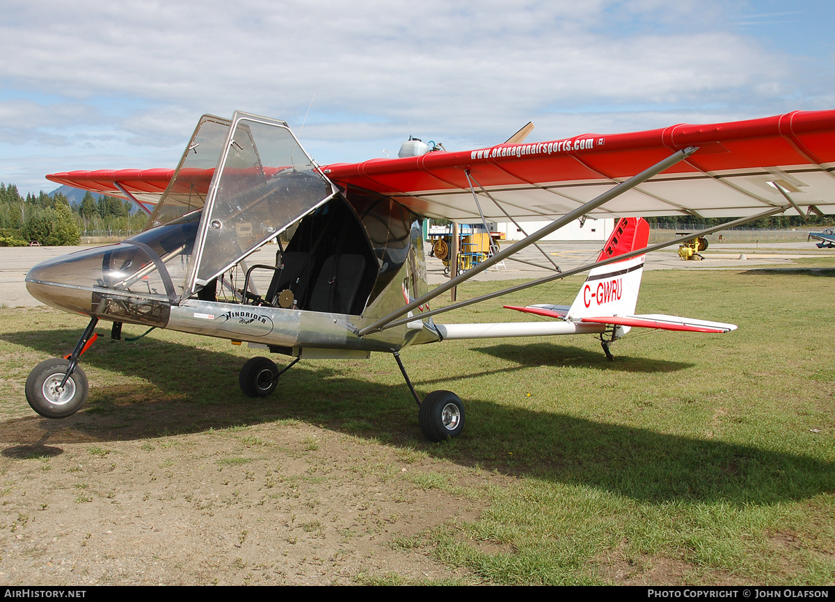 Aircraft Photo of C-GWRU | Rans S-12 Airaile | AirHistory.net #185079