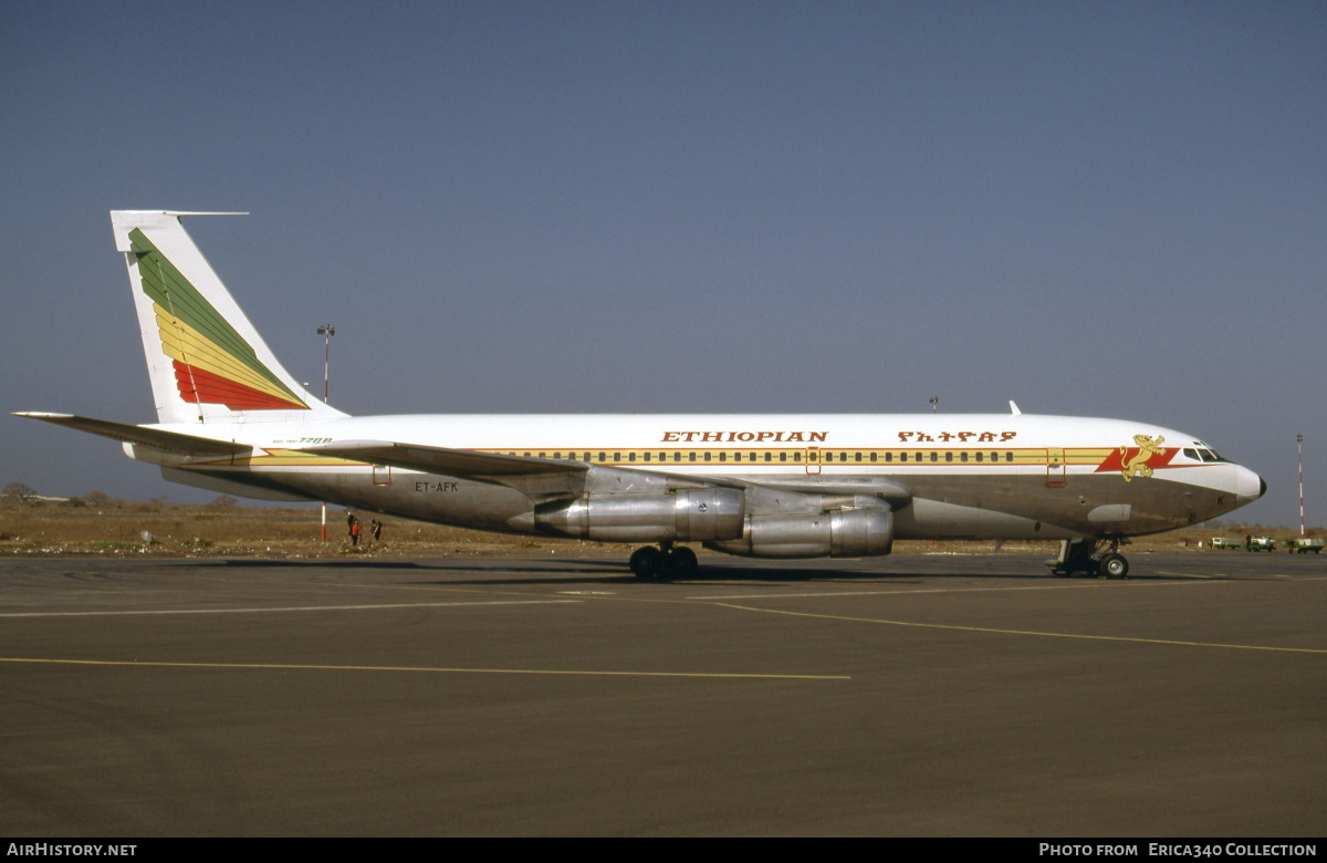 Aircraft Photo of ET-AFK | Boeing 720-024B | Ethiopian Airlines | AirHistory.net #185089