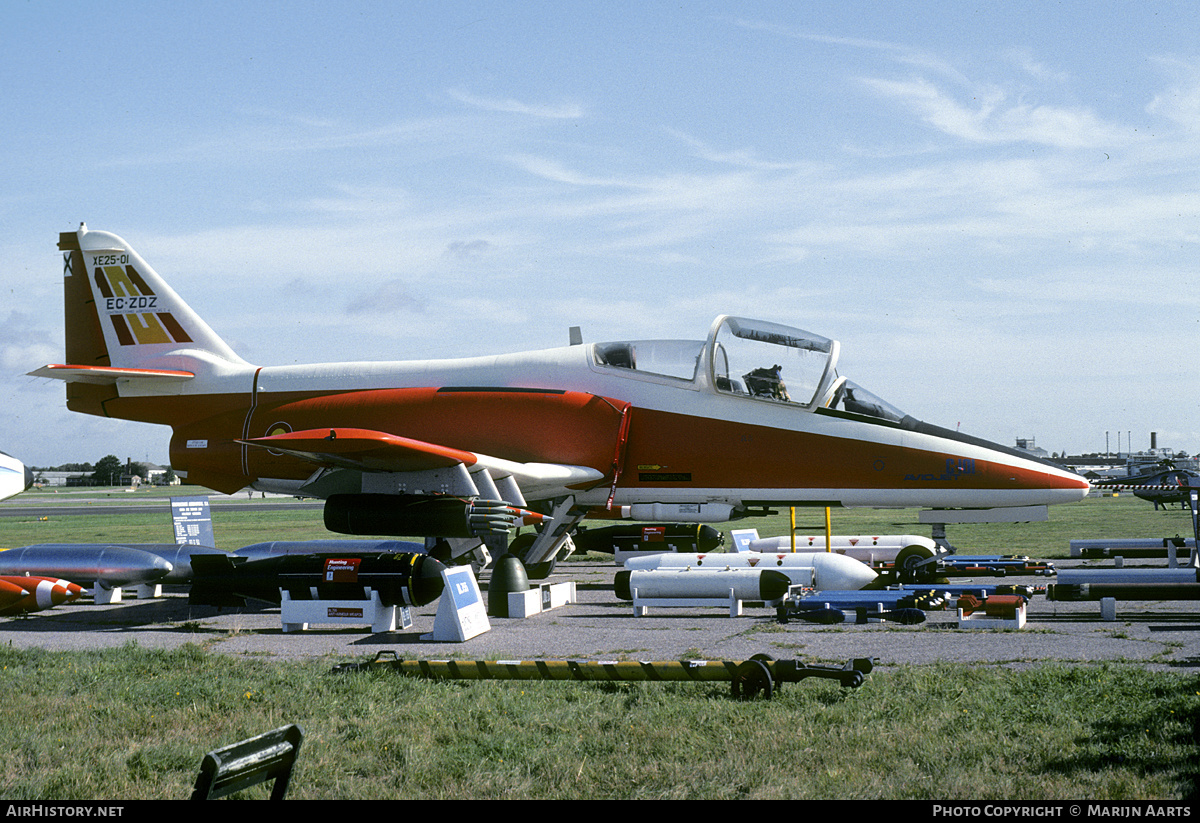 Aircraft Photo of XE.25-01 / EC-ZDZ | CASA C101EB Aviojet | Spain - Air Force | AirHistory.net #185134