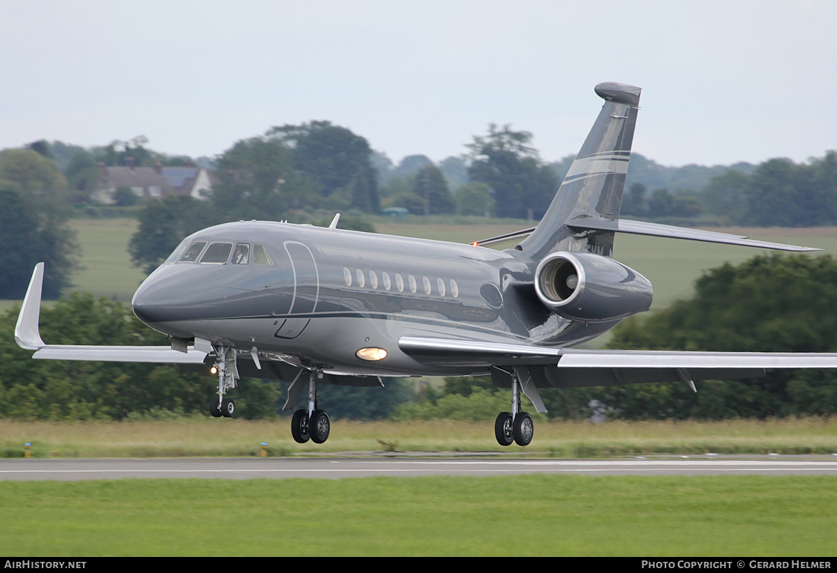 Aircraft Photo of LX-EVM | Dassault Falcon 2000LX | AirHistory.net #185155