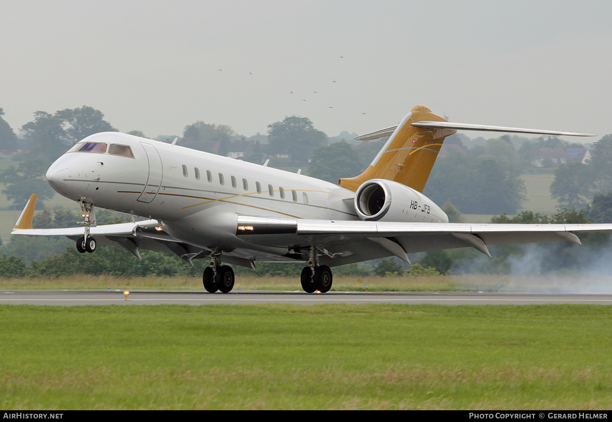 Aircraft Photo of HB-JFB | Bombardier Global 5000 (BD-700-1A11) | Nomad Aviation | AirHistory.net #185161