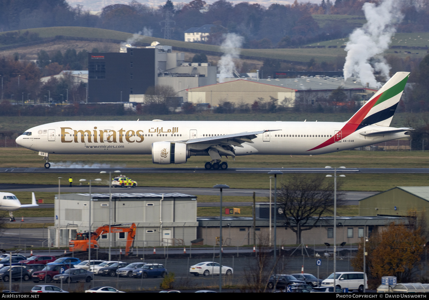 Aircraft Photo of A6-EQB | Boeing 777-300/ER | Emirates | AirHistory.net #185184