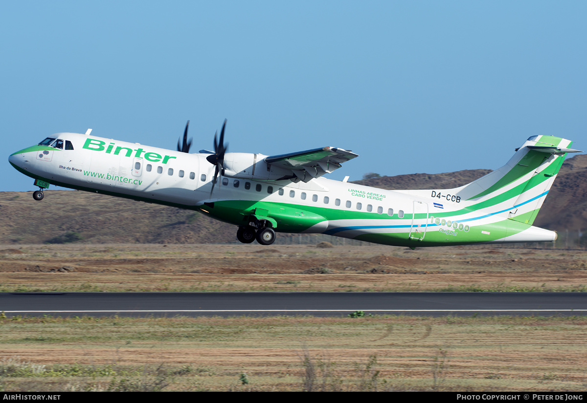 Aircraft Photo of D4-CCB | ATR ATR-72-500 (ATR-72-212A) | Binter Cabo Verde | AirHistory.net #185189