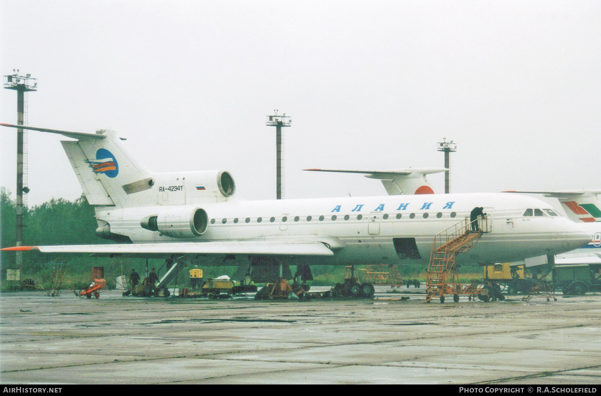 Aircraft Photo of RA-42341 | Yakovlev Yak-42D | Alania Airlines | AirHistory.net #185194