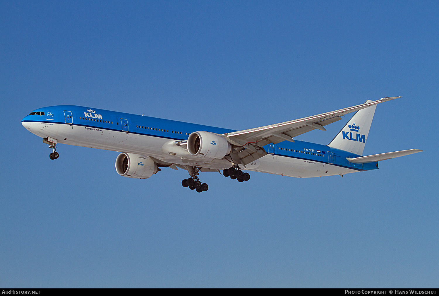 Aircraft Photo of PH-BVF | Boeing 777-306/ER | KLM - Royal Dutch Airlines | AirHistory.net #185225