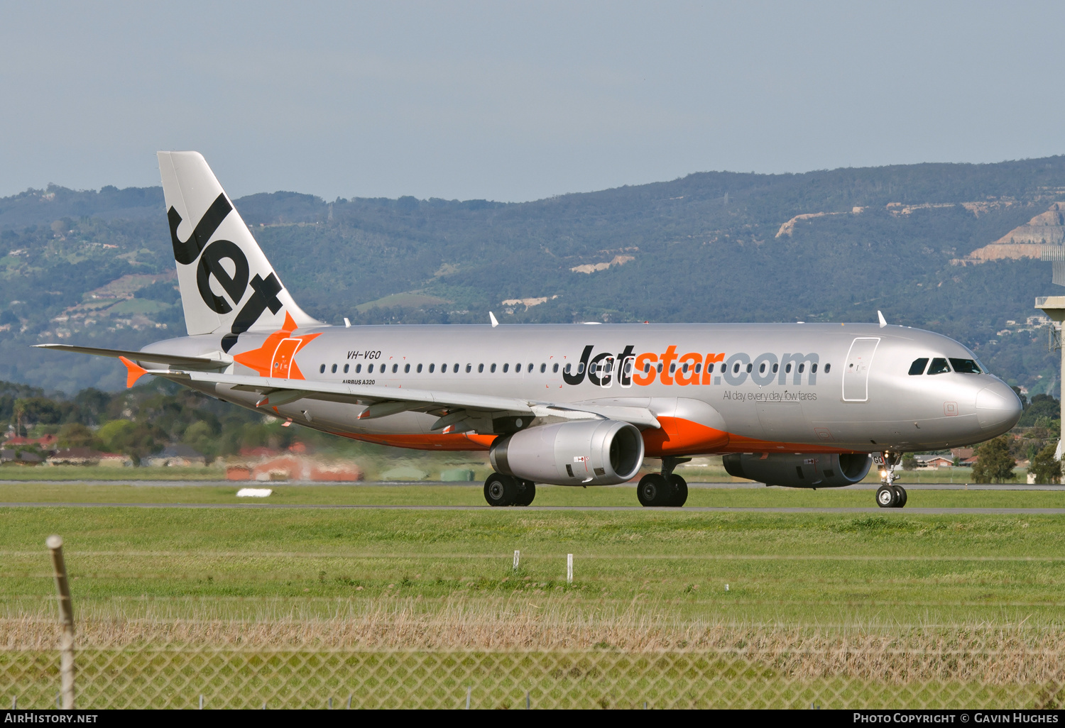 Aircraft Photo of VH-VGO | Airbus A320-232 | Jetstar Airways | AirHistory.net #185237