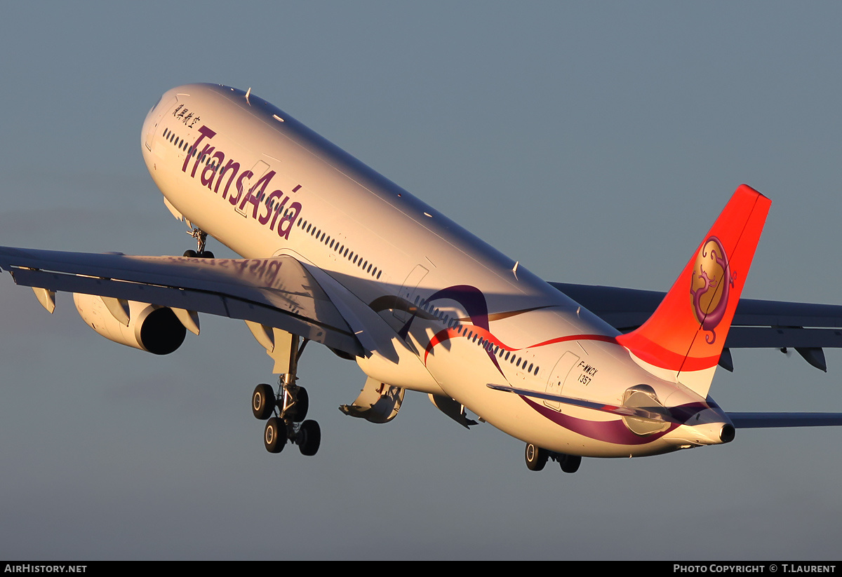 Aircraft Photo of F-WWCX | Airbus A330-343 | TransAsia Airways | AirHistory.net #185242