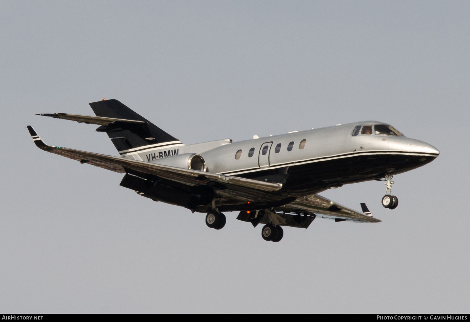 Aircraft Photo of VH-BMW | Raytheon Hawker 850XP | AirHistory.net #185247