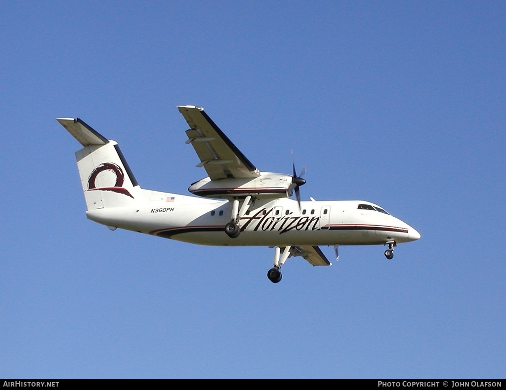 Aircraft Photo of N360PH | Bombardier DHC-8-202Q Dash 8 | Horizon Air | AirHistory.net #185255