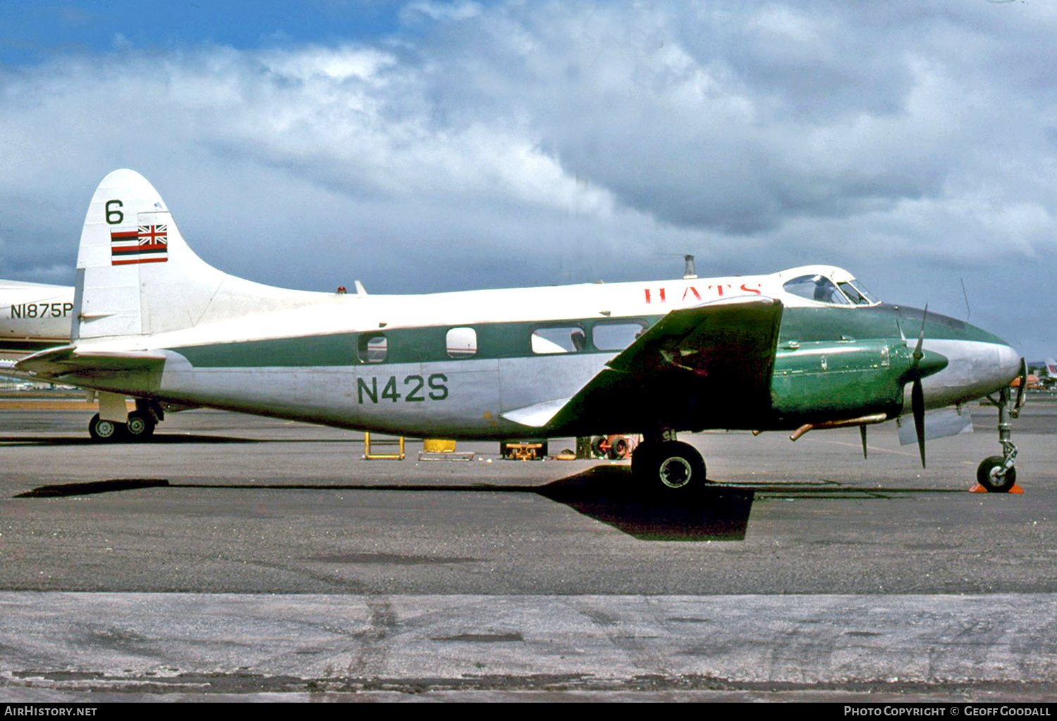 Aircraft Photo of N42S | De Havilland D.H. 104 Dove 5A | Hawaiian Air Tour Service - HATS | AirHistory.net #185273