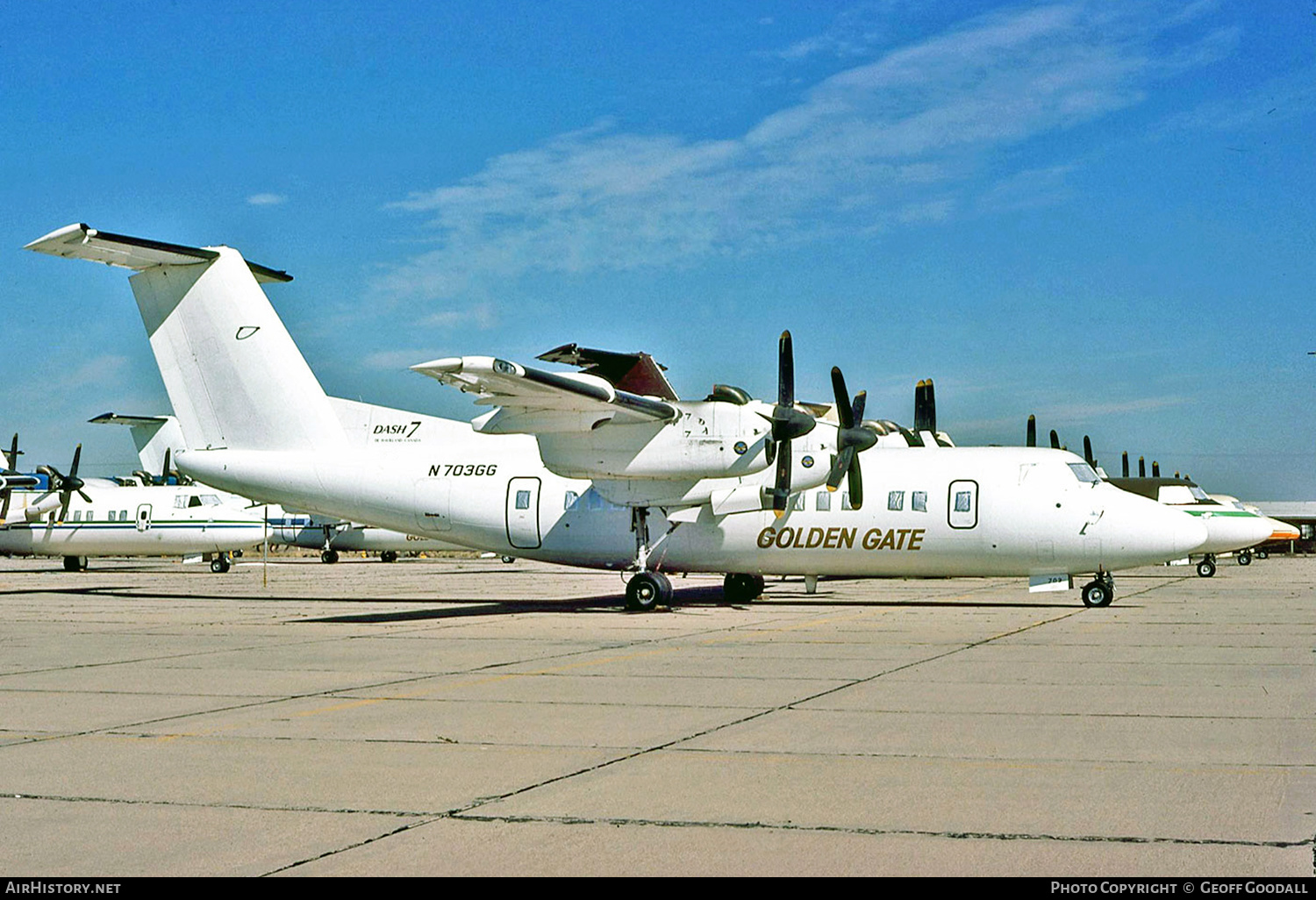 Aircraft Photo of N703GG | De Havilland Canada DHC-7-102 Dash 7 | Golden Gate Airlines | AirHistory.net #185277