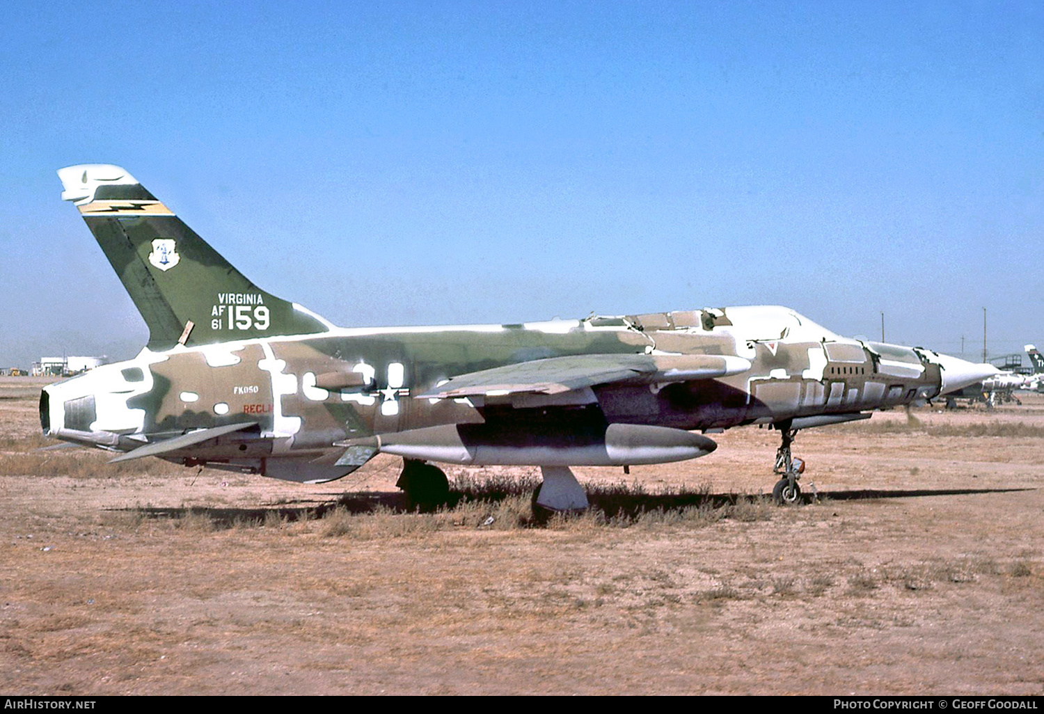 Aircraft Photo of 61-0159 / AF61-159 | Republic F-105D Thunderchief | USA - Air Force | AirHistory.net #185281
