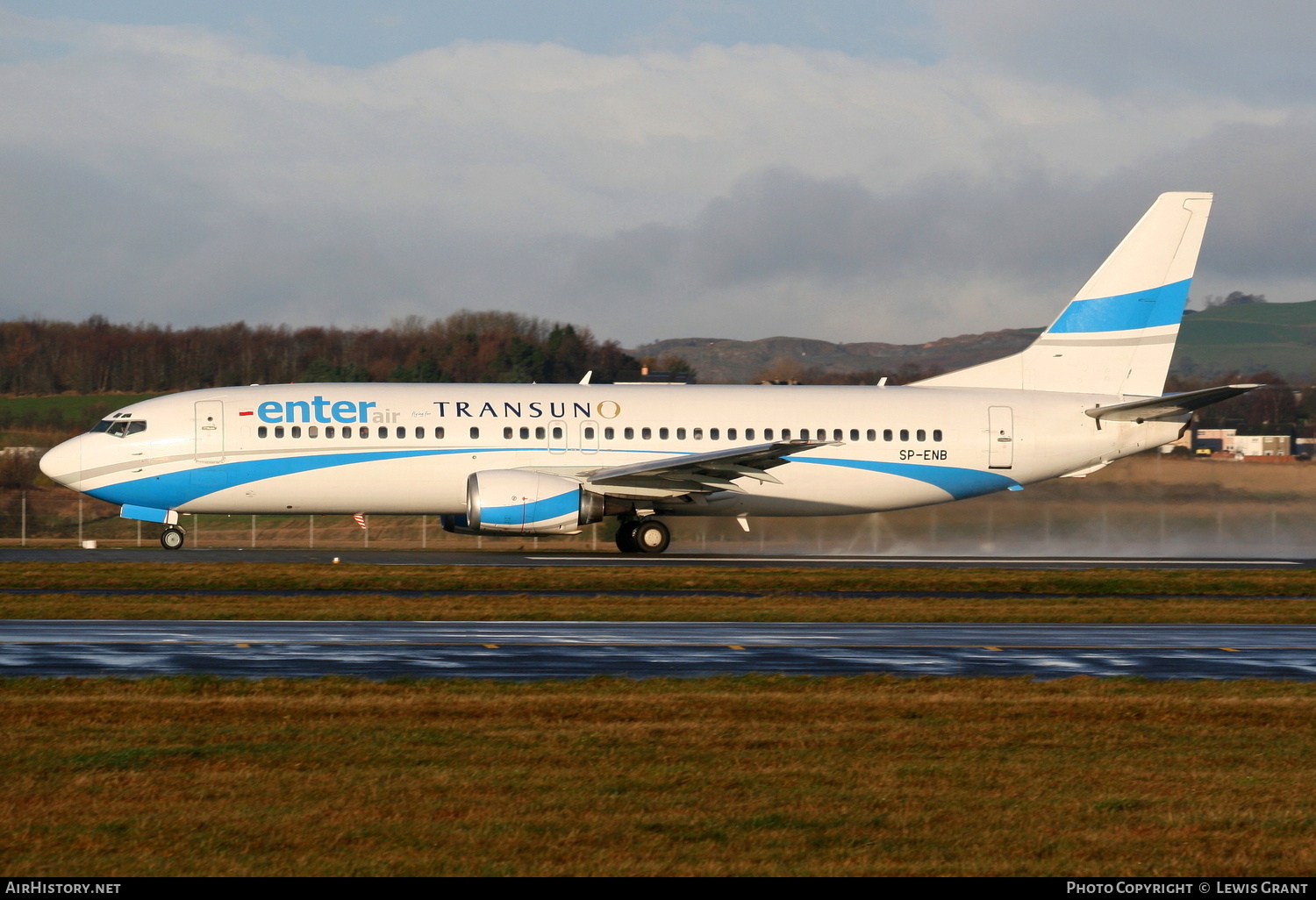 Aircraft Photo of SP-ENB | Boeing 737-4Q8 | Enter Air | AirHistory.net #185294