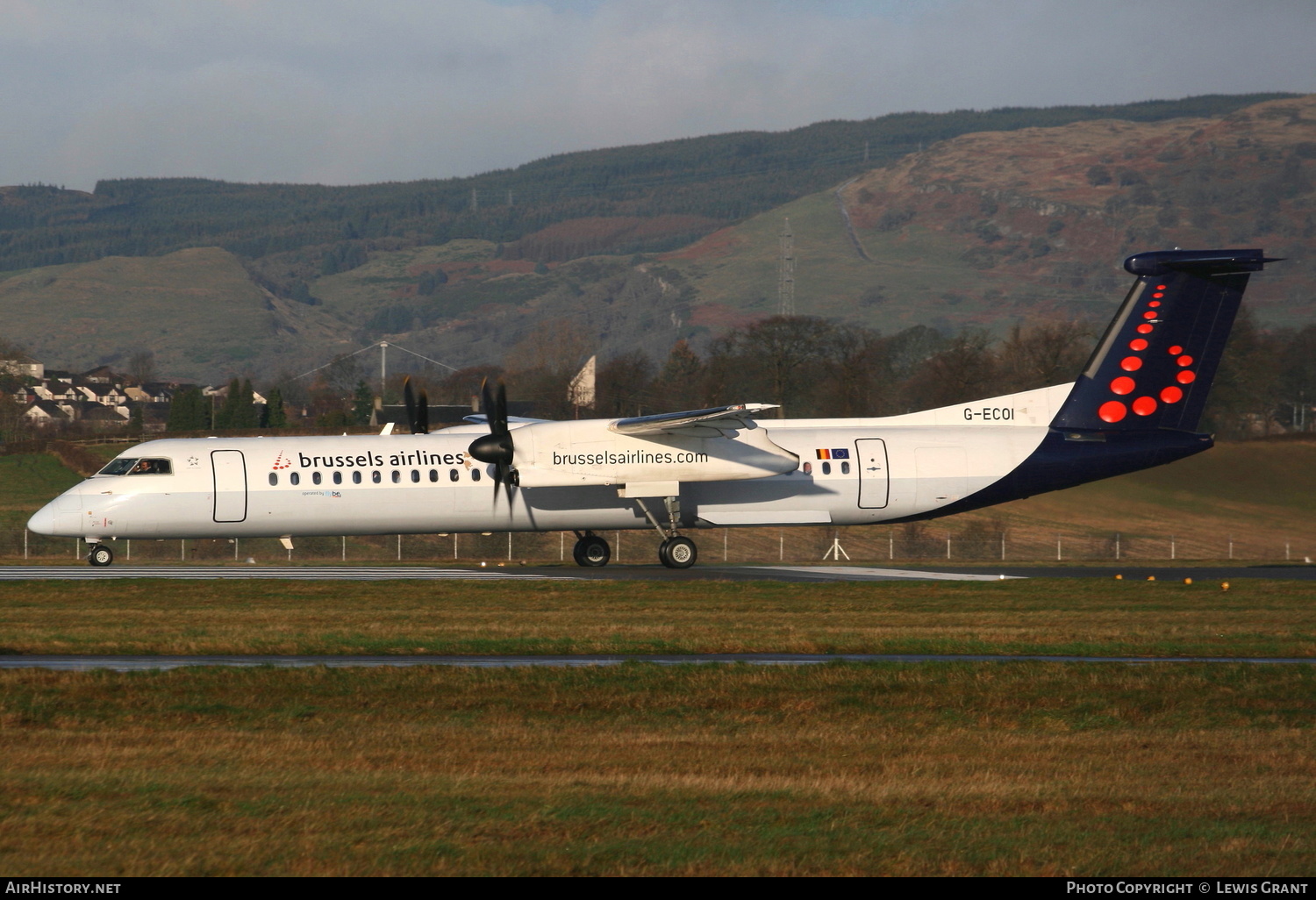 Aircraft Photo of G-ECOI | Bombardier DHC-8-402 Dash 8 | Brussels Airlines | AirHistory.net #185297