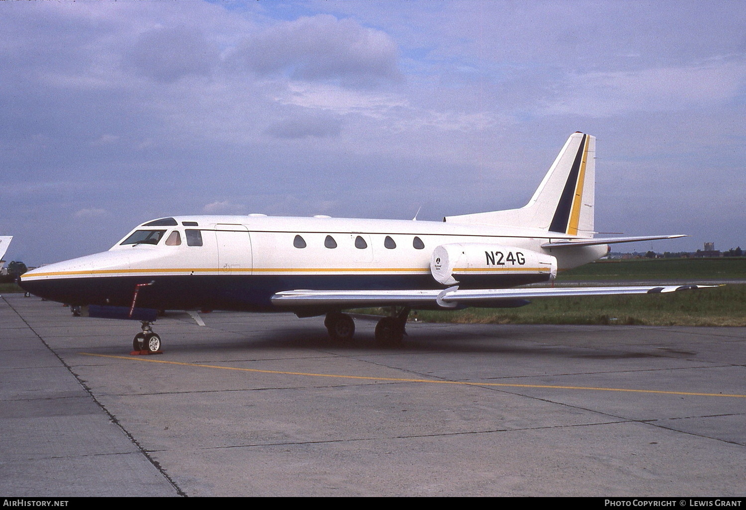 Aircraft Photo of N24G | North American Rockwell NA-465 Sabreliner 65 | AirHistory.net #185320