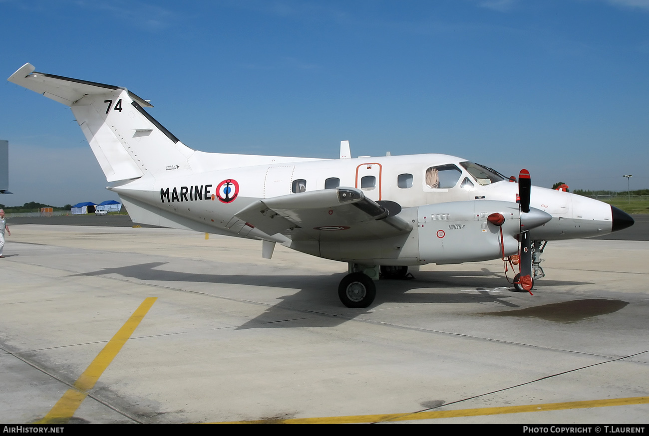 Aircraft Photo of 74 | Embraer EMB-121AN Xingu | France - Navy | AirHistory.net #185325