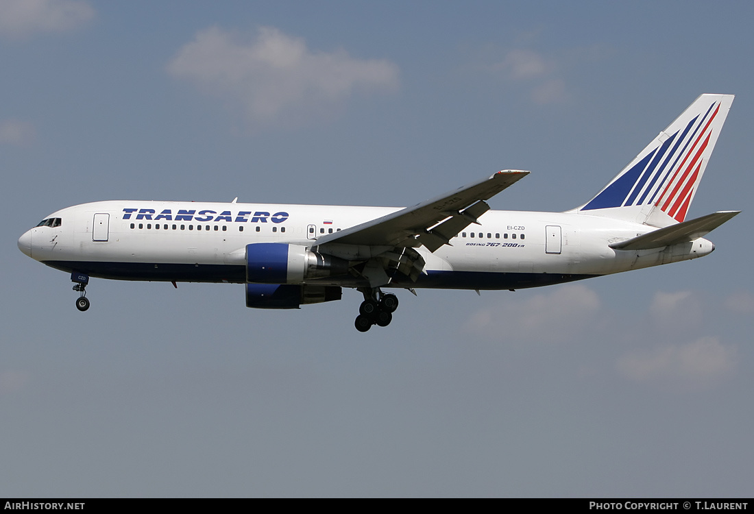 Aircraft Photo of EI-CZD | Boeing 767-216/ER | Transaero Airlines | AirHistory.net #185351
