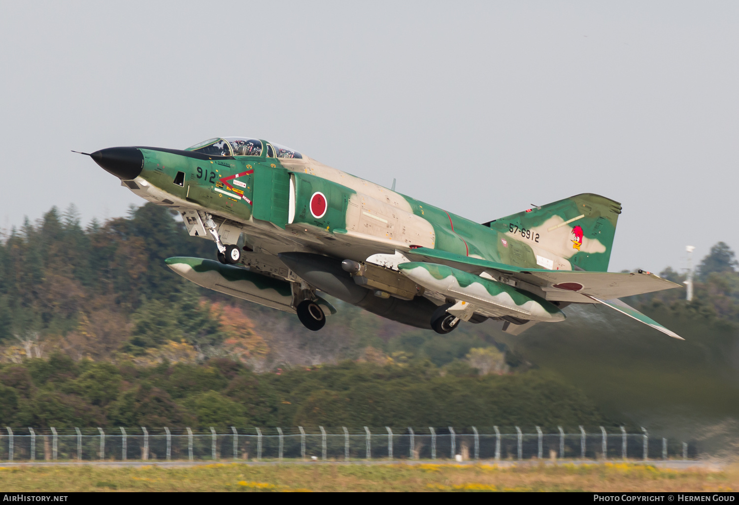 Aircraft Photo of 57-6912 | McDonnell Douglas RF-4EJ Kai Phantom II | Japan - Air Force | AirHistory.net #185354