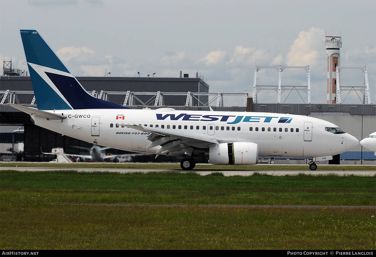 Aircraft Photo of C-GWCQ | Boeing 737-6CT | WestJet | AirHistory.net #185371