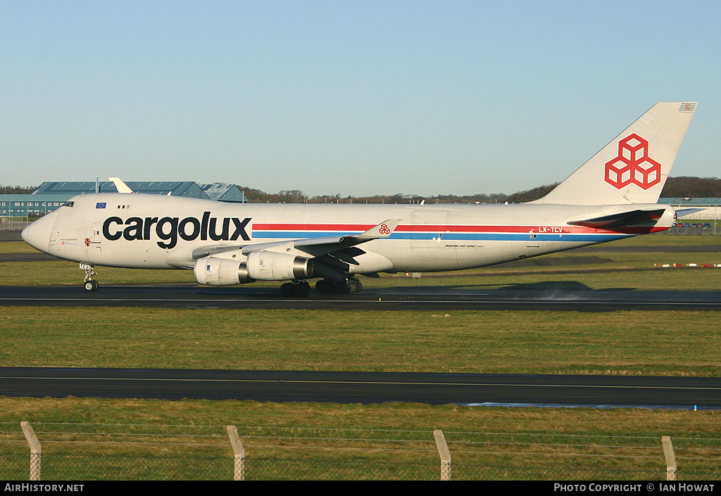 Aircraft Photo of LX-TCV | Boeing 747-4R7F/SCD | Cargolux | AirHistory.net #185383
