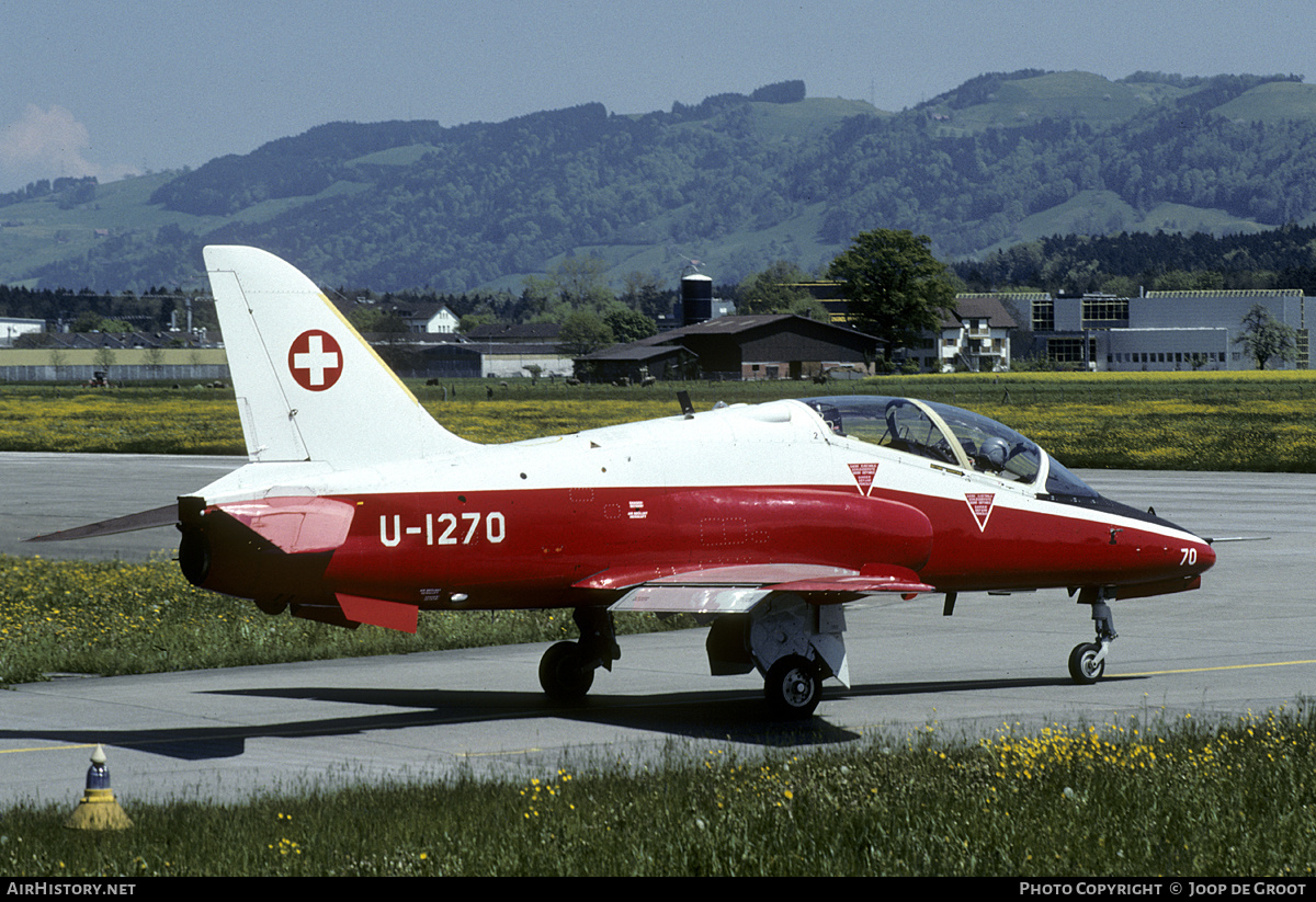 Aircraft Photo of U-1270 | British Aerospace Hawk 66 | Switzerland - Air Force | AirHistory.net #185389