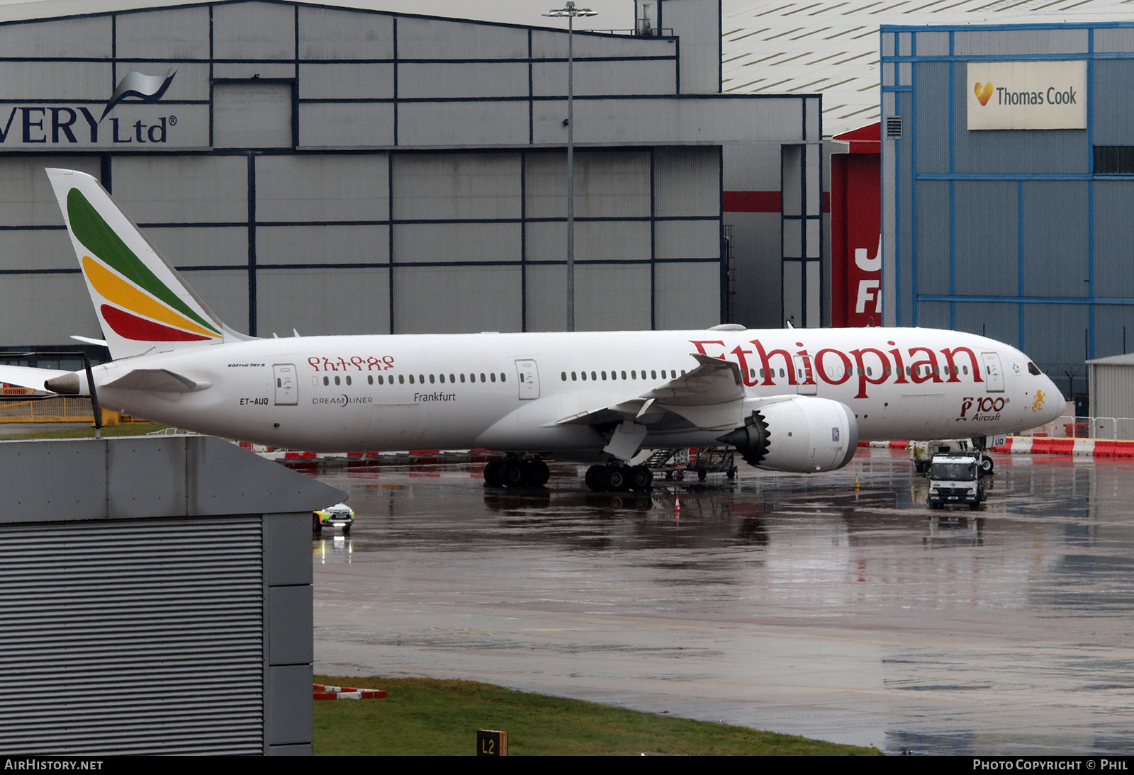 Aircraft Photo of ET-AUQ | Boeing 787-9 Dreamliner | Ethiopian Airlines | AirHistory.net #185419