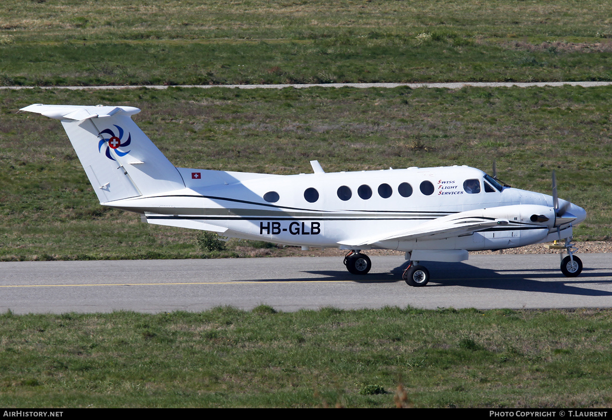 Aircraft Photo of HB-GLB | Beech B200 Super King Air | Swiss Flight Services | AirHistory.net #185428