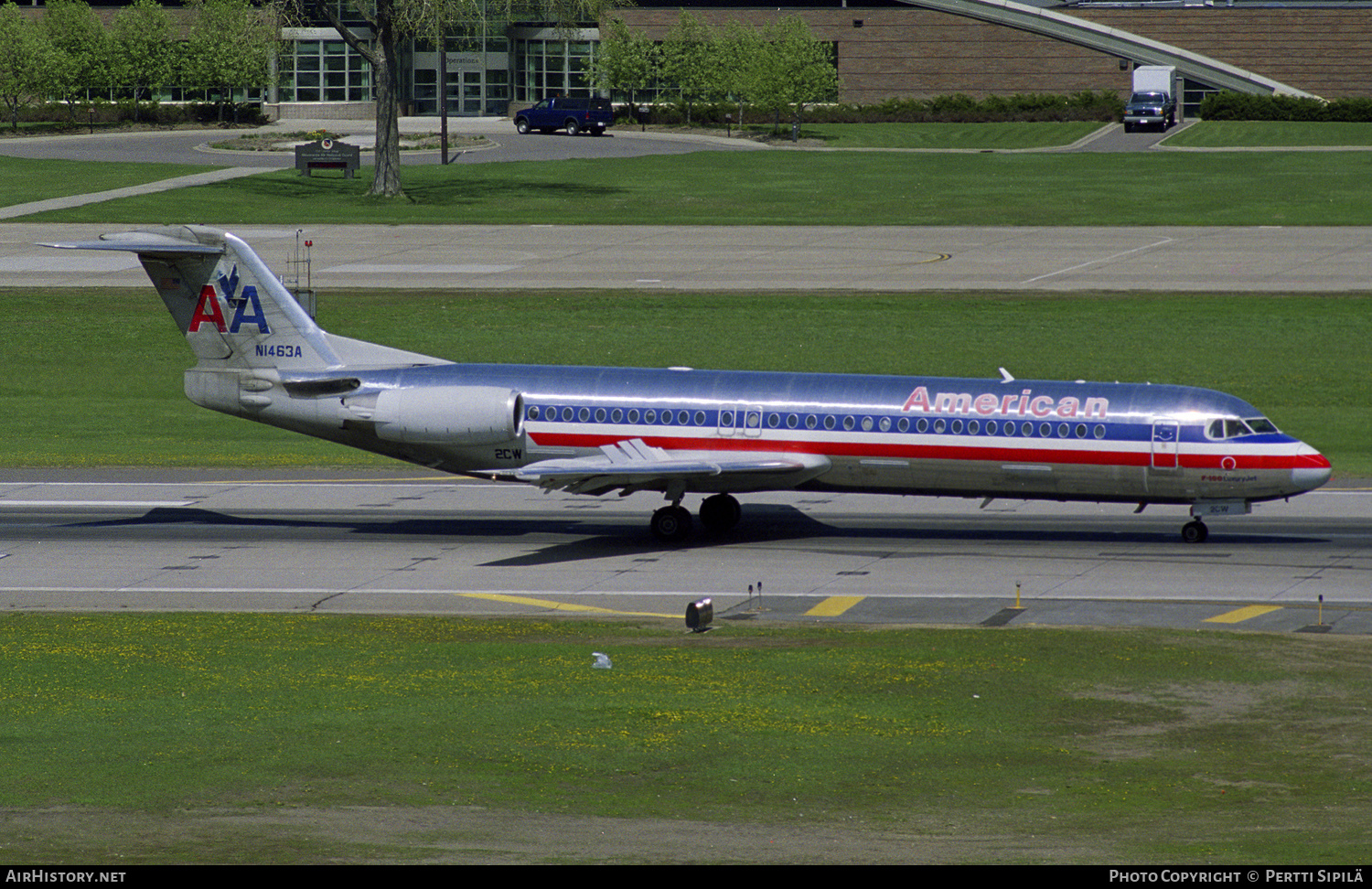Aircraft Photo of N1463A | Fokker 100 (F28-0100) | American Airlines | AirHistory.net #185431